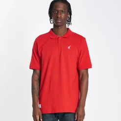 Tops>LRG 47 Polo Shirt Red