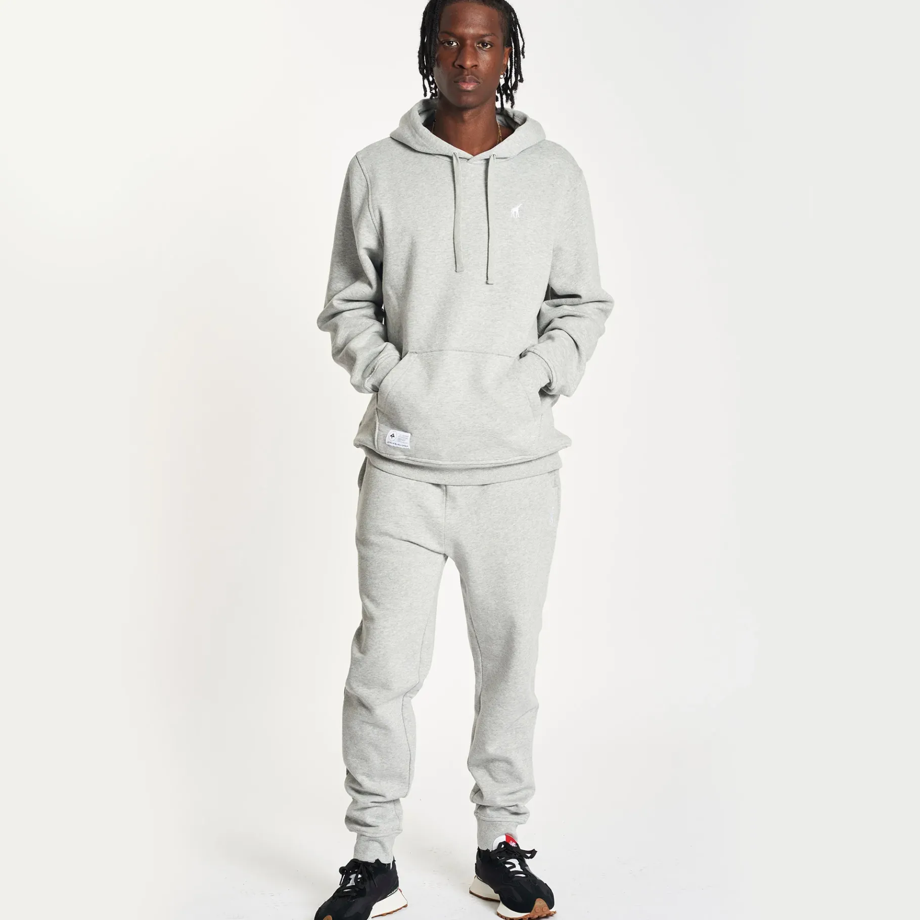 Hoodies & Sweats>LRG 47 Pullover Hoodie Heather Grey