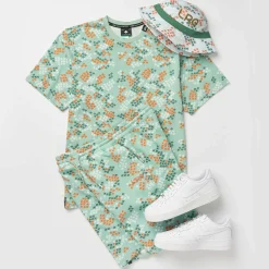 Tops>LRG Baby Tree Knit Tee Light Green