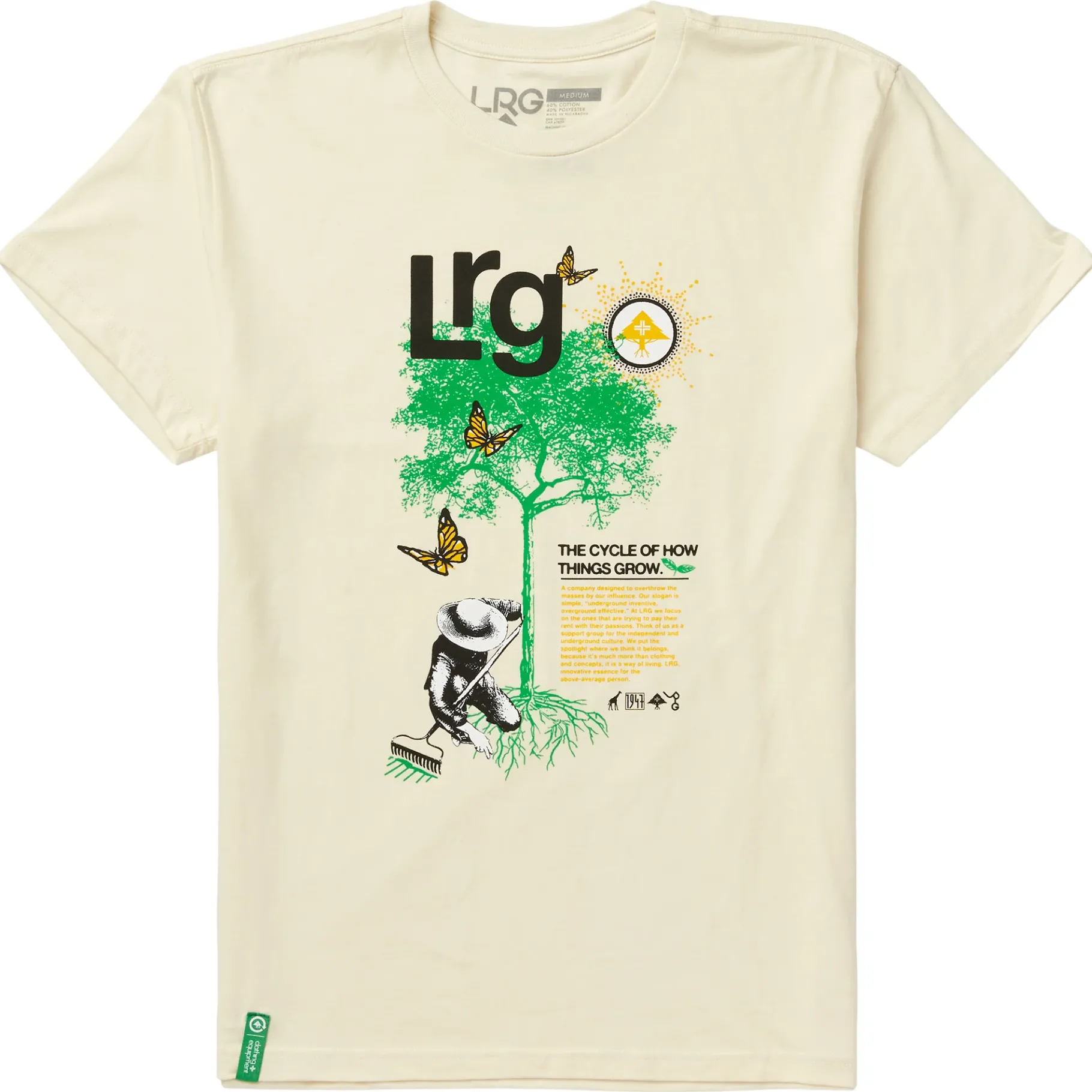 Tees>LRG Eco Reason For Trees Tee Natural