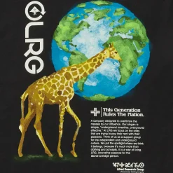 Tees>LRG Eco Rules The World Tee Black