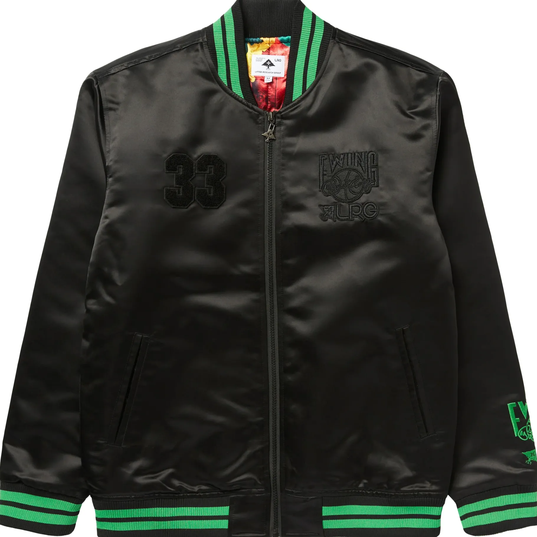Outerwear>LRG Ewing Lifted Bomber Jacket Black