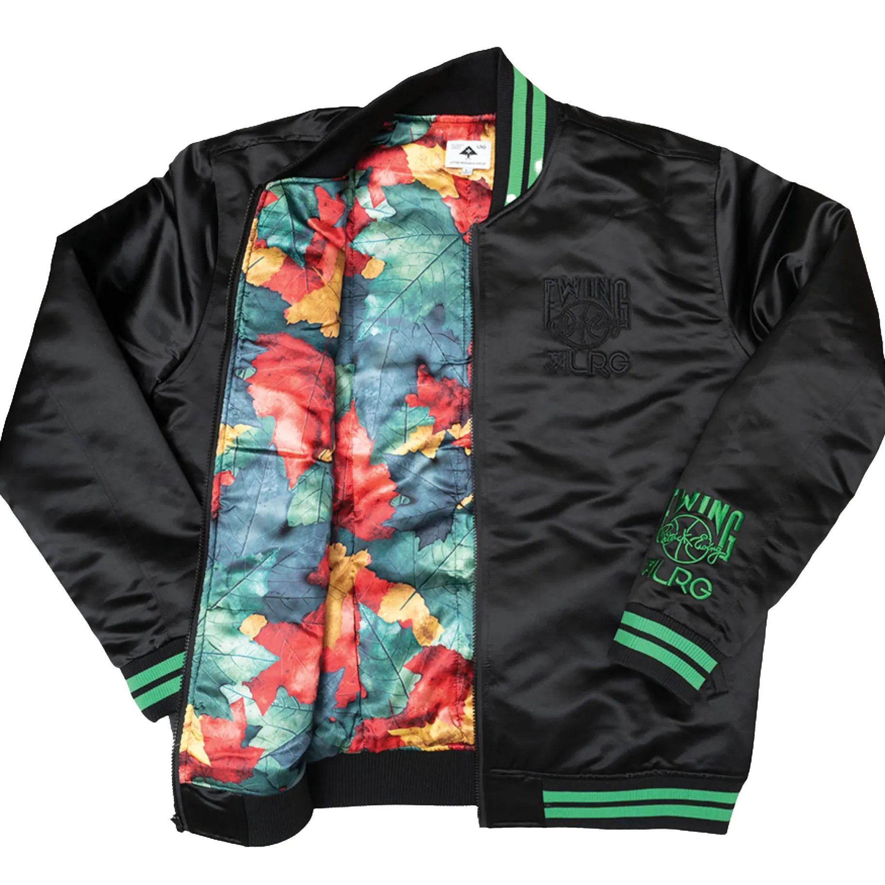 Outerwear>LRG Ewing Lifted Bomber Jacket Black