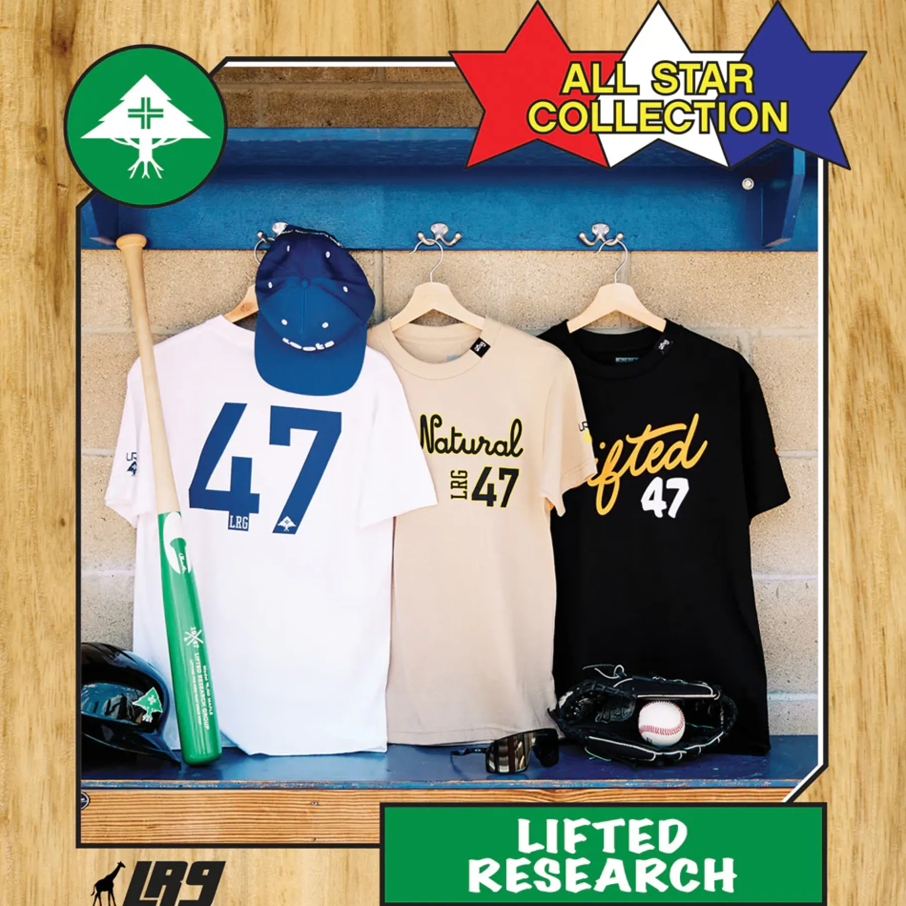 Tees>LRG Flyout Natural 47 Tee Sand