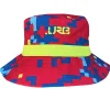 Hats>LRG Glitch World Bucket Red