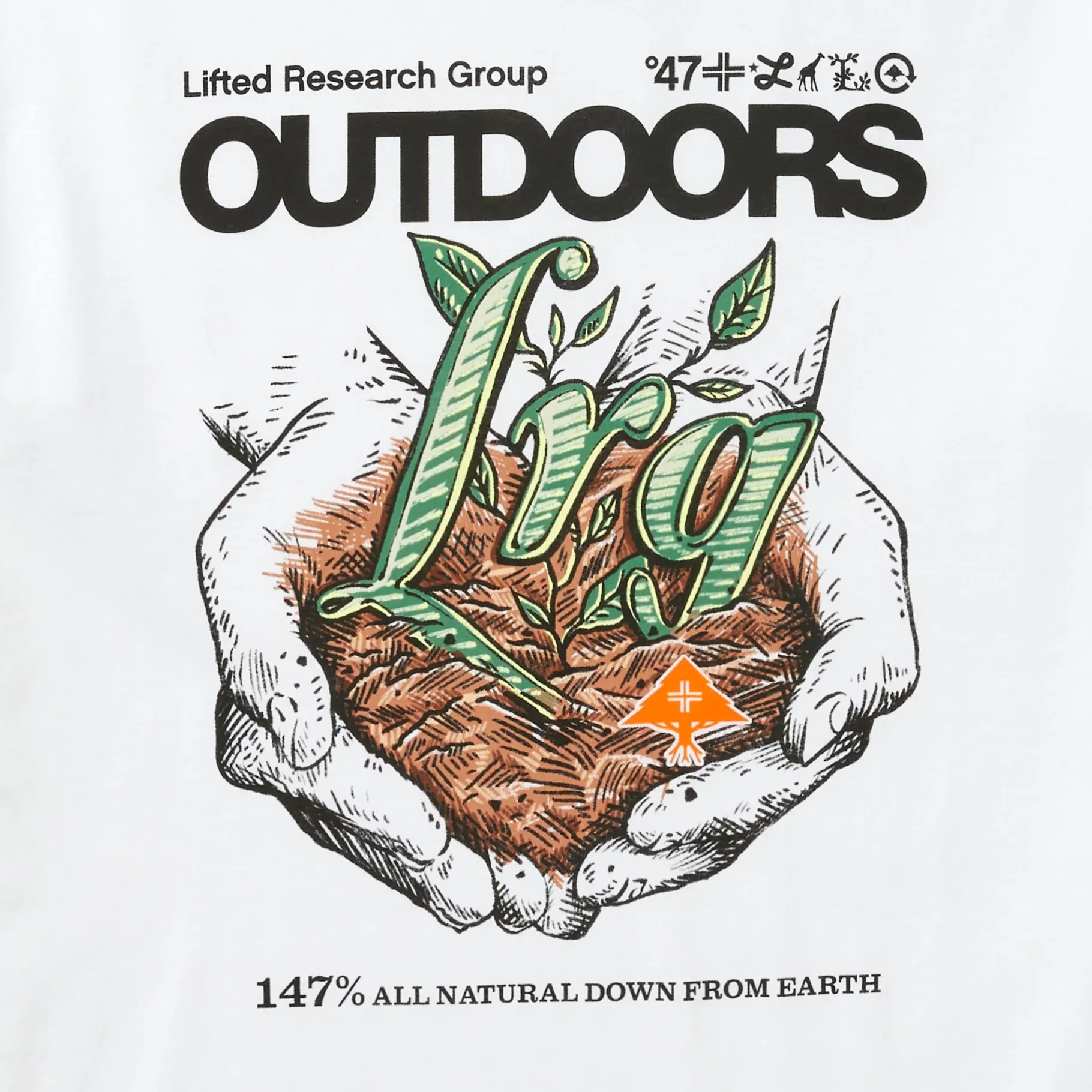 Tees>LRG Handle With Care Tee White