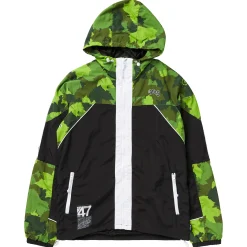 Outerwear>LRG Highest Maple Hood Windbreaker Jacket Green Camo