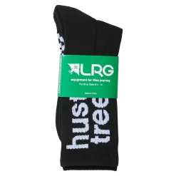 Socks>LRG Hustle Trees Crew Socks Black