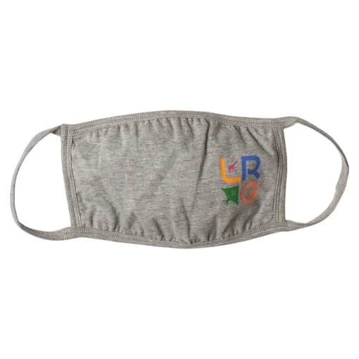 Masks>LRG Icon Face Mask Grey Heather