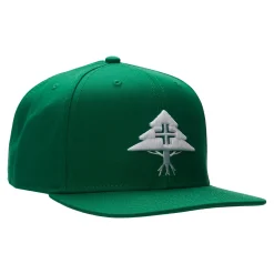Hats>LRG Legacy Tree Snapback Hat Green