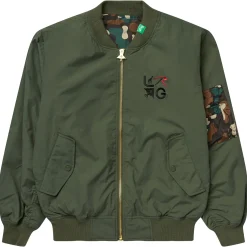 Outerwear>LRG Lifted Ma1 Flight Jacket Green