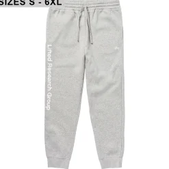 Pants>LRG Lifted Script Jogger Sweatpants Heather Grey