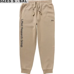 Hoodies & Sweats>LRG Lifted Script Jogger Sweatpants Khaki
