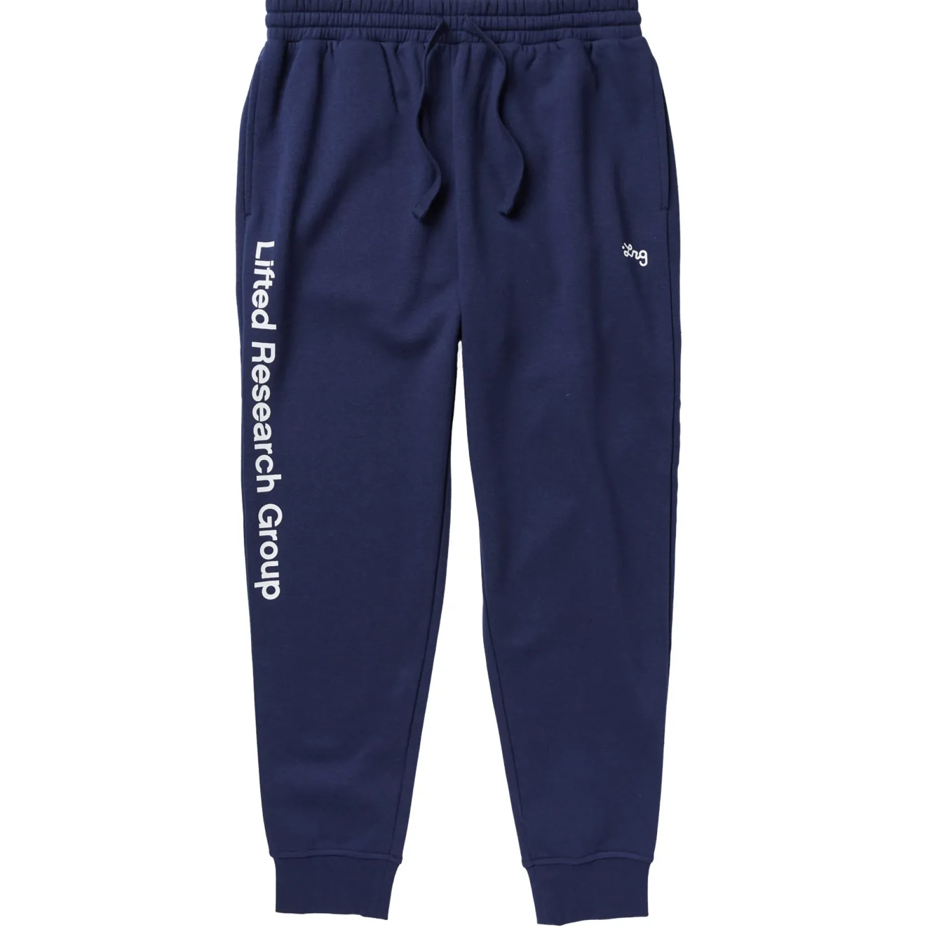 Hoodies & Sweats>LRG Lifted Script Jogger Sweatpants Navy