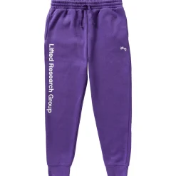 Pants>LRG Lifted Script Jogger Sweatpants Purple