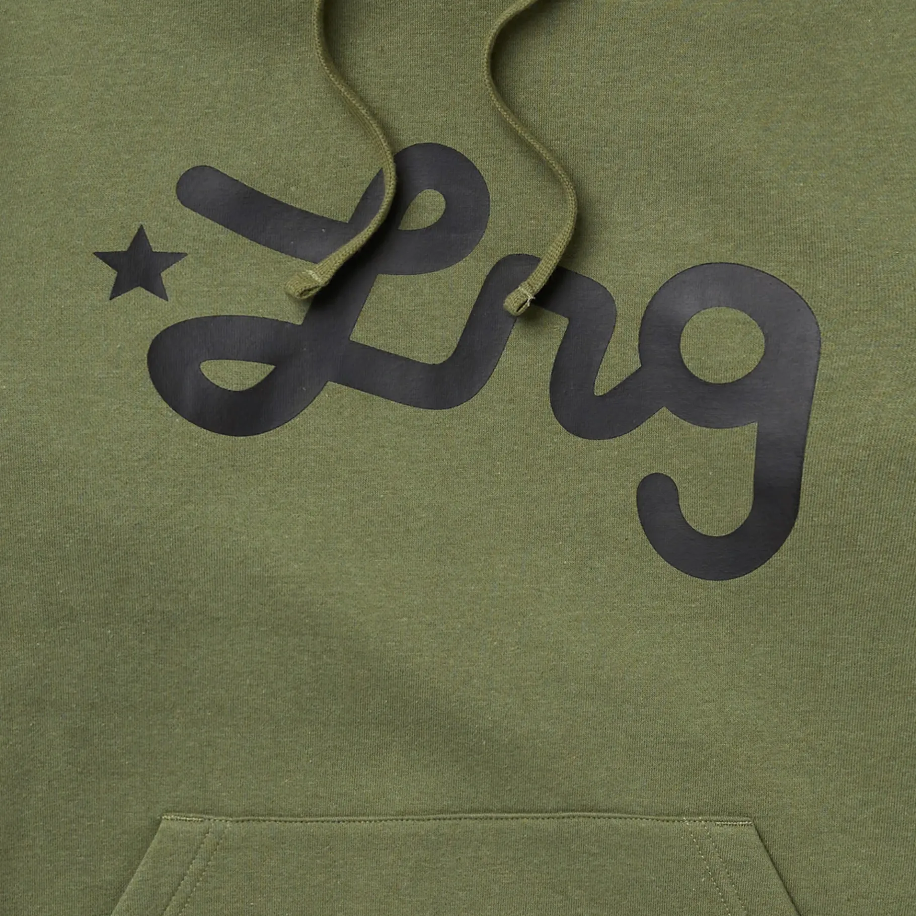 Hoodies & Sweats>LRG Lifted Script Pullover Hoodie Olivine
