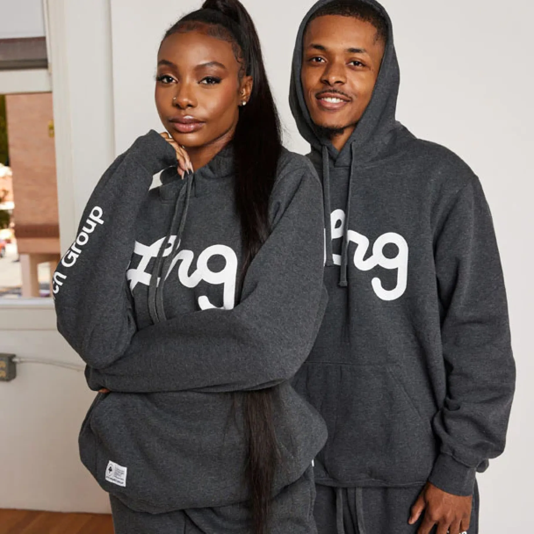 Hoodies & Sweats>LRG Lifted Script Pullover Hoodie Charcoal Heather