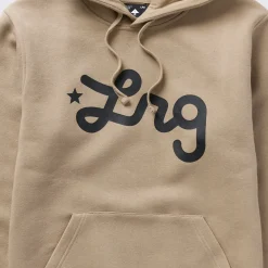 Hoodies & Sweats>LRG Lifted Script Pullover Hoodie Khaki