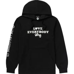 Hoodies & Sweats>LRG Love For Everybody Pullover Hoodie Black