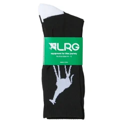 Socks>LRG Lr G'Raf Crew Socks Black