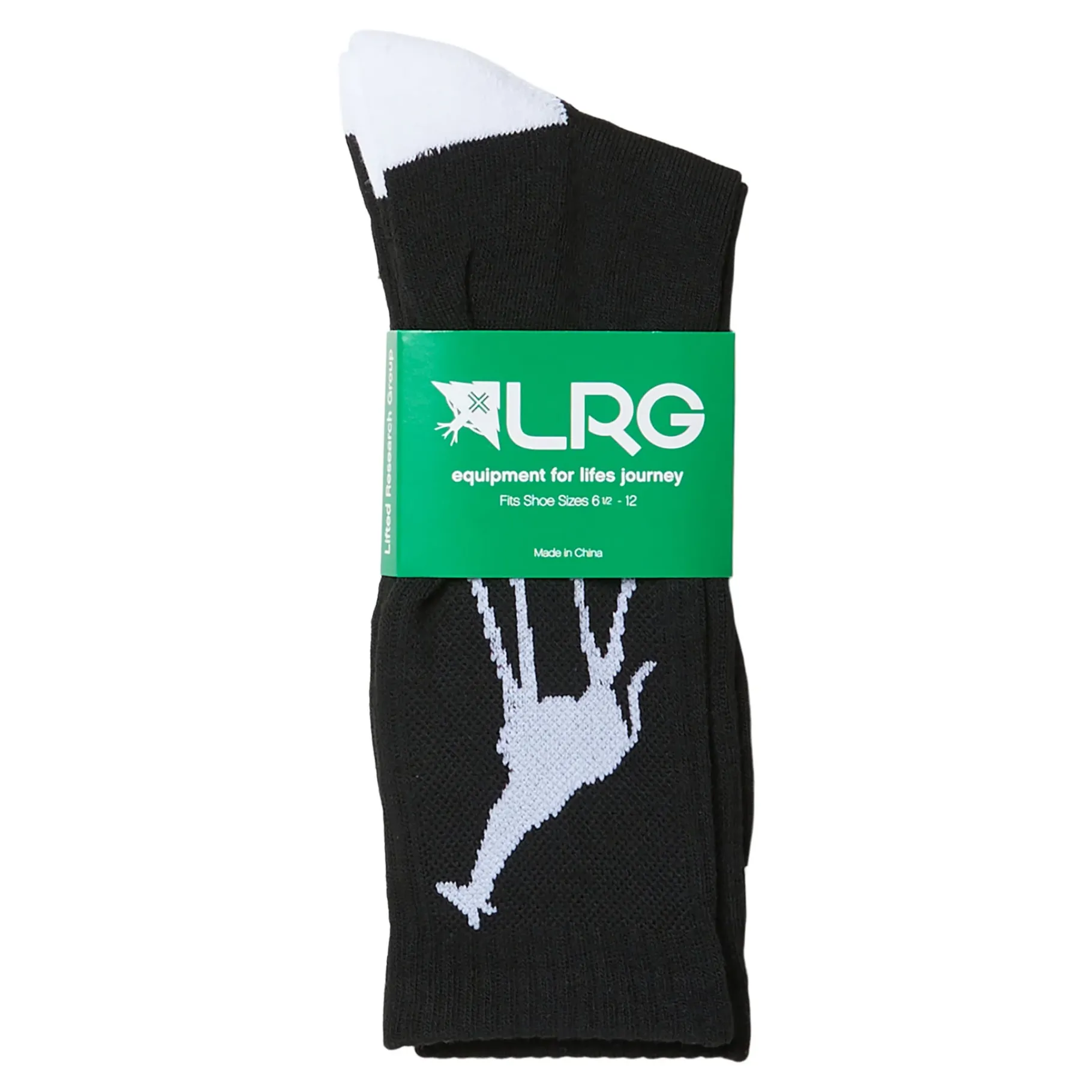 Socks>LRG Lr G'Raf Crew Socks Black