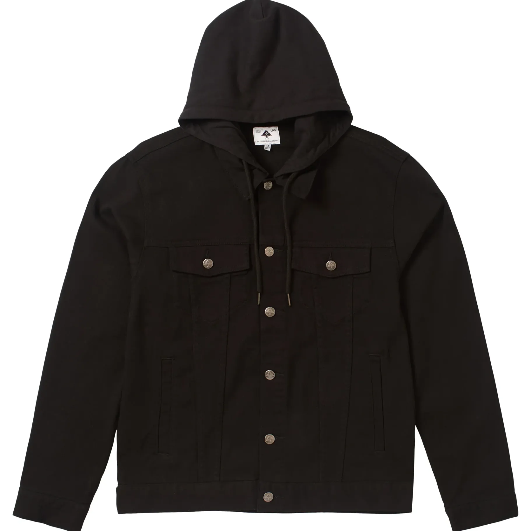 Outerwear>LRG Nature Two For One Jean Jacket Black