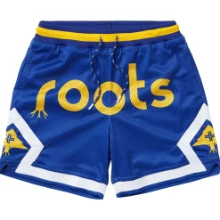 Shorts>LRG Original Roots Mesh Shorts Blue