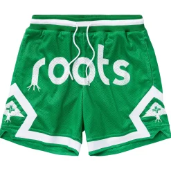 Shorts>LRG Original Roots Mesh Shorts Kelly Green