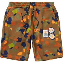 Shorts>LRG Panda Roots Camo Sweatshorts Brown