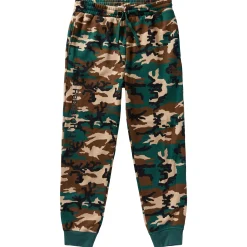 Pants>LRG Roots Script Jogger Sweatpants Green Camo