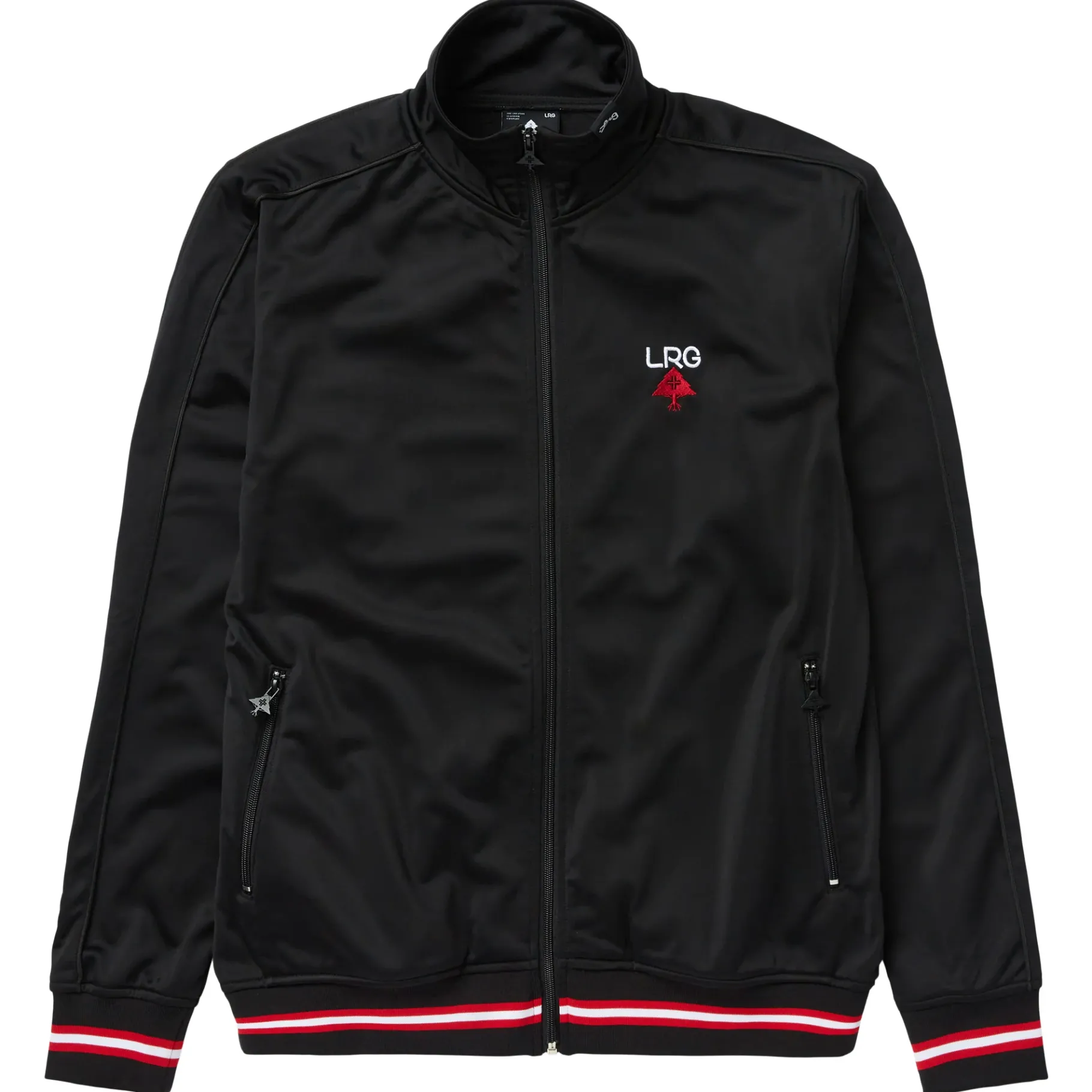 Outerwear>LRG Run Deep Track Jacket Black