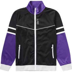Outerwear>LRG Transfer Track Jacket Black