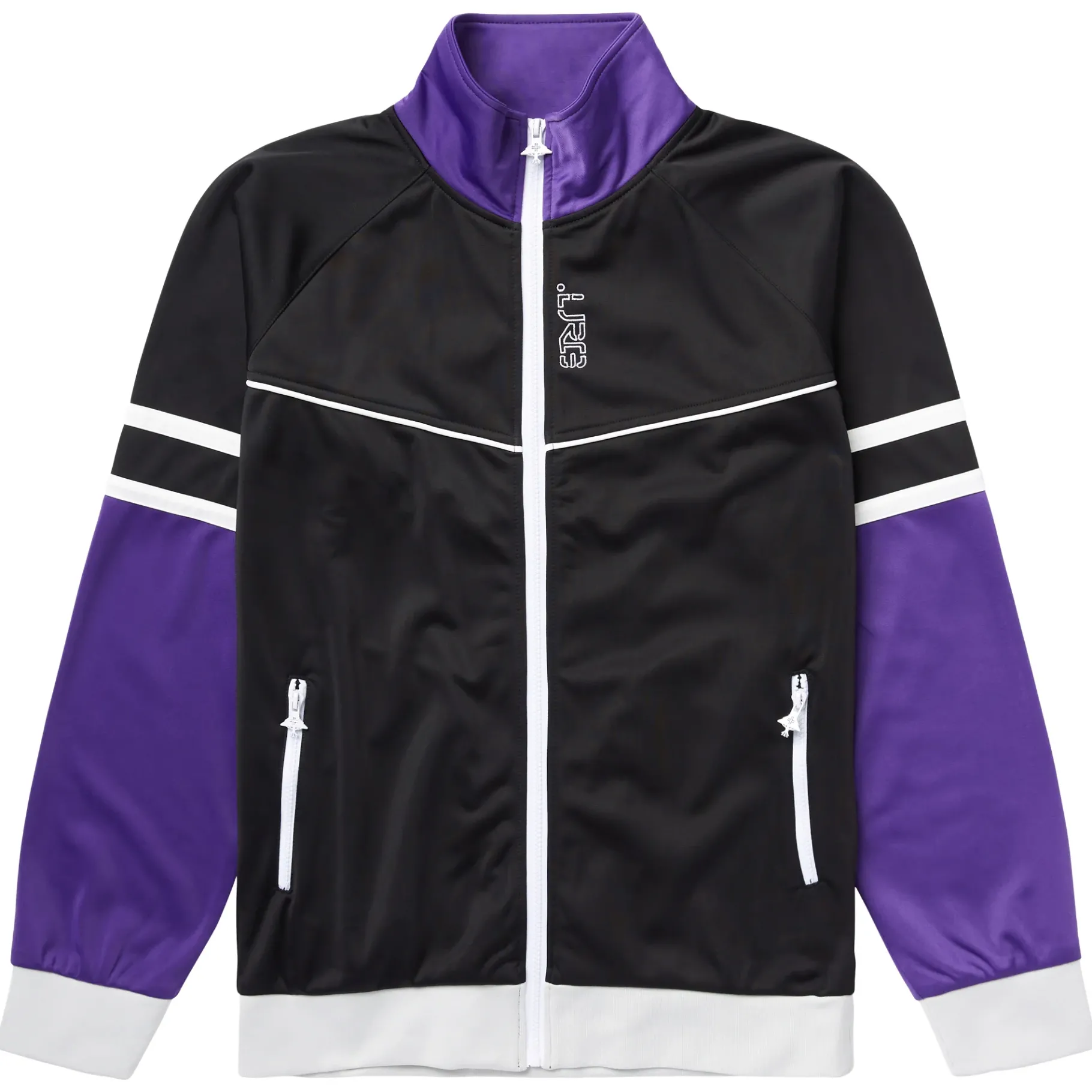 Outerwear>LRG Transfer Track Jacket Black