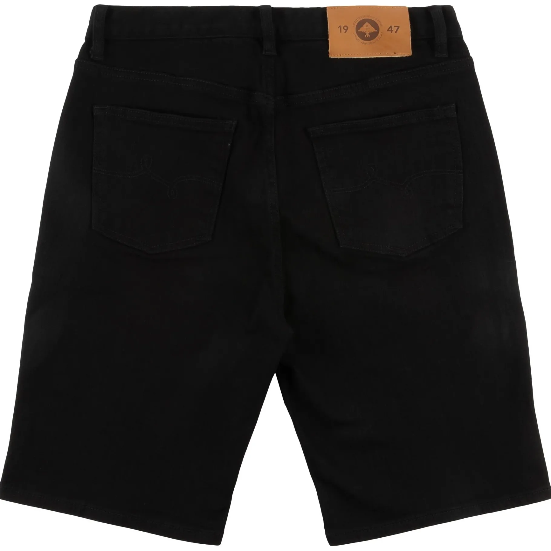 Shorts>LRG True Straight Jean Shorts Triple Black