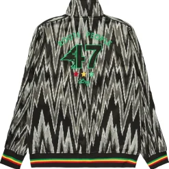 Outerwear>LRG Wildlife Roots Track Jacket Black